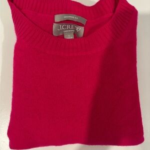 J. Crew Fuchsia Cashmere Sweater